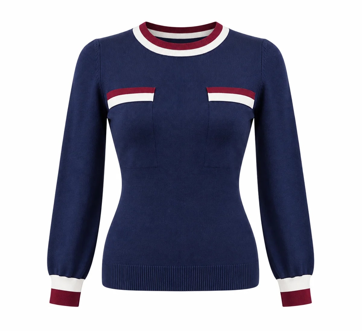 03: V-neck polo