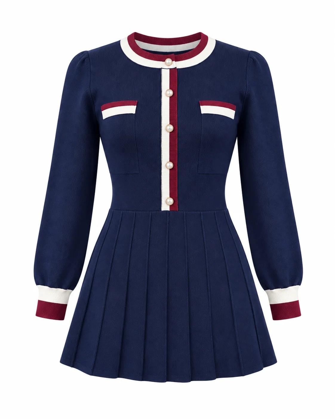 11: Knit skirt set